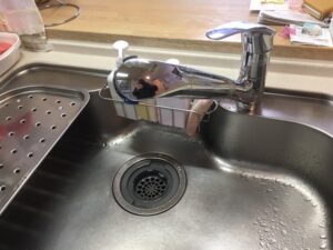 広島キッチン取付け隊　浄水器の取替　施工前